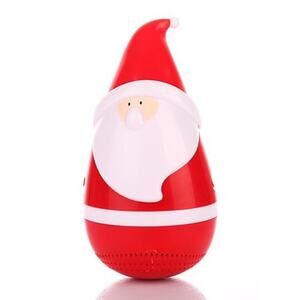 Santa Claus Wireless Bluetooth Mini Speaker Touch Sensor Tumbler ROLY-POLY KT08